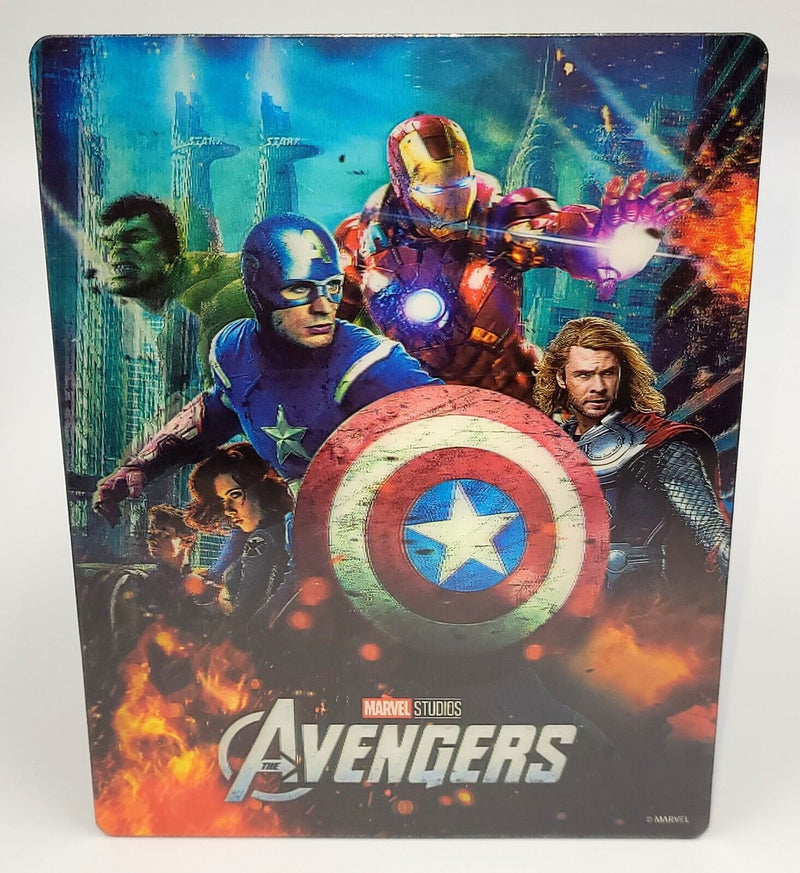 THE AVENGERS  (EMPTY BOXSET) *NO STEELBOOKS / DISCS* [THE WeEt COLLECTION]