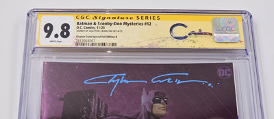 BATMAN & SCOOBY-DOO MYSTERIES #12 [CLAYTON CRAIN] FOIL CGC SS 9.8 NYCC 2023