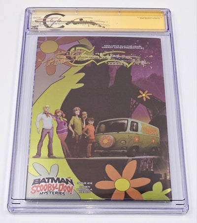 BATMAN & SCOOBY-DOO MYSTERIES #12 [CLAYTON CRAIN] FOIL CGC SS 9.8 NYCC 2023