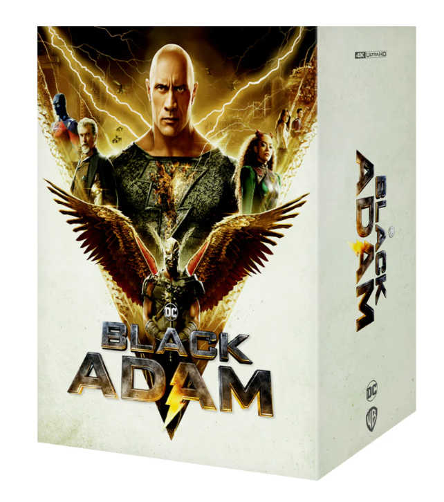 BLACK ADAM [4K UHD + 2D] Blu-ray STEELBOOK BOXSET [MANTA LAB]