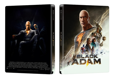 BLACK ADAM [4K UHD + 2D] Blu-ray STEELBOOK [MANTA LAB] DOUBLE LENTICULAR