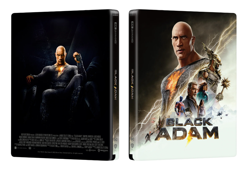 BLACK ADAM [4K UHD + 2D] Blu-ray STEELBOOK [MANTA LAB] FULLSLIP