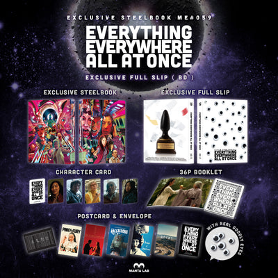 EVERYTHING EVERYWHERE ALL AT ONCE Blu-ray STEELBOOK [MANTA LAB] FULLSLIP