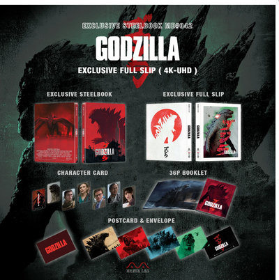 GODZILLA [4K UHD + 2D] Blu-ray STEELBOOK BOXSET [MANTA LAB]