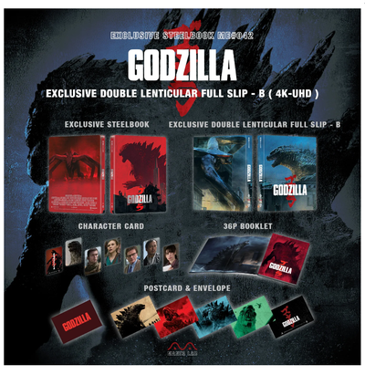 GODZILLA [4K UHD + 2D] Blu-ray STEELBOOK BOXSET [MANTA LAB]