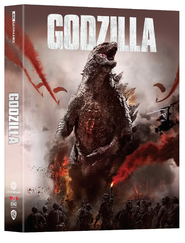 GODZILLA [4K UHD + 2D] Blu-Ray STEELBOOK [MANTA LAB] DOUBLE LENTICULAR A