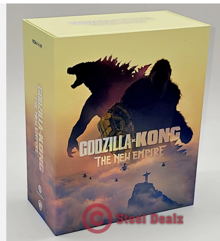 GODZILLA X KONG: THE NEW EMPIRE **NO STEELBOOKS / BLU-RAY DISCS** [MANTA LAB]