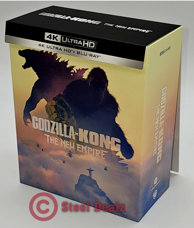GODZILLA X KONG: THE NEW EMPIRE **NO STEELBOOKS / BLU-RAY DISCS** [MANTA LAB]