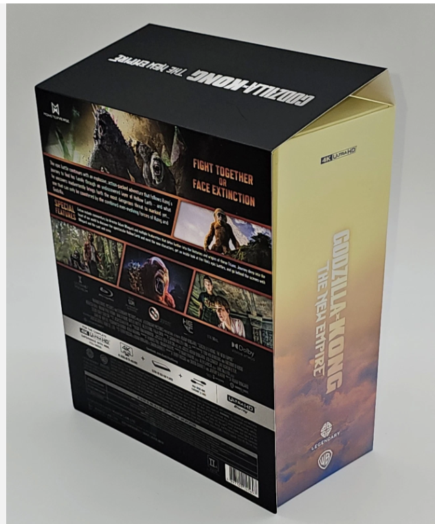 GODZILLA X KONG: THE NEW EMPIRE **NO STEELBOOKS / BLU-RAY DISCS** [MANTA LAB]