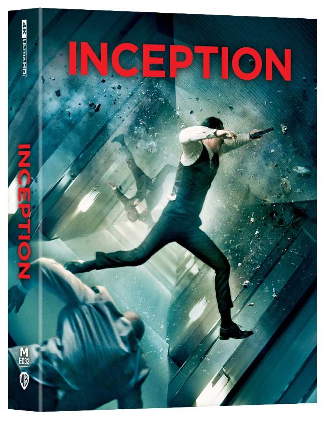 INCEPTION [4K UHD + 2D] Blu-Ray STEELBOOK [MANTA LAB] DOUBLE LENTICULAR