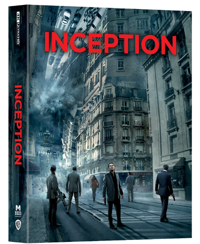 INCEPTION[4K UHD + 2D] Blu-ray STEELBOOK BOXSET [MANTA LAB]