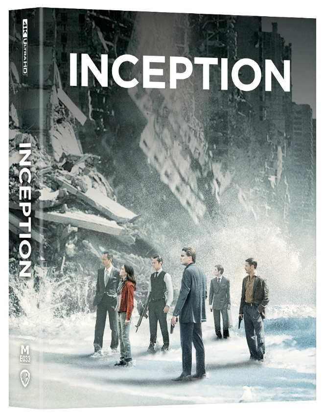 INCEPTION [4K UHD + 2D] Blu-Ray STEELBOOK [MANTA LAB] LENTICULAR