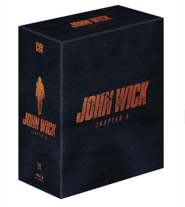 JOHN WICK CHAPTER 4 Blu-Ray STEELBOOK 1-CLICK BOXSET [NOVAMEDIA]