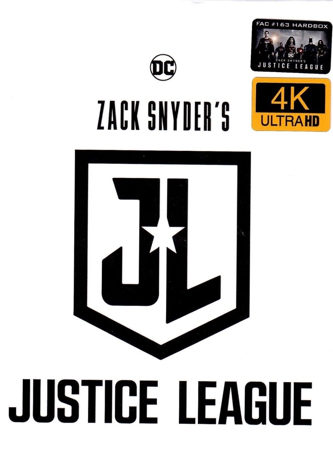 ZACK SNYDER'S JUSTICE LEAGUE 4K + 2D Blu-ray STEELBOOK SET [FILMARENA ...