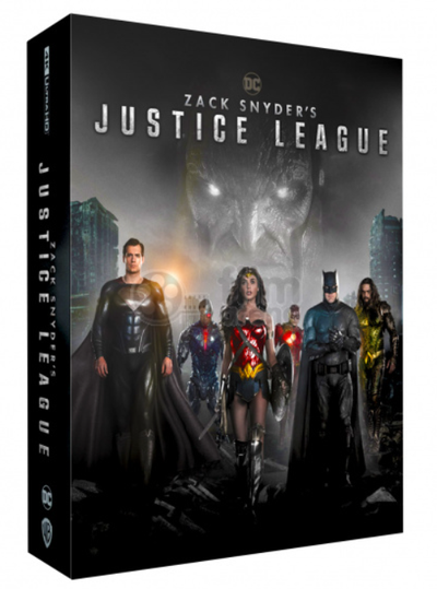 ZACK SNYDER'S JUSTICE LEAGUE 4K + 2D Blu-ray STEELBOOK SET [FILMARENA] HARDBOX