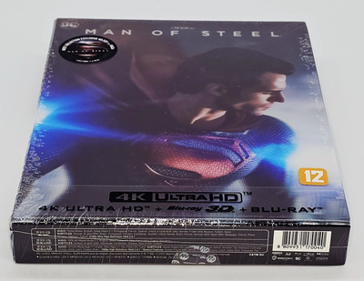 MAN OF STEEL [4K UHD + 3D + 2D] Blu-ray STEELBOOK [WeET COLLECTION] B1