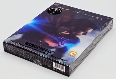 MAN OF STEEL [4K UHD + 3D + 2D] Blu-ray STEELBOOK [WeET COLLECTION] B1