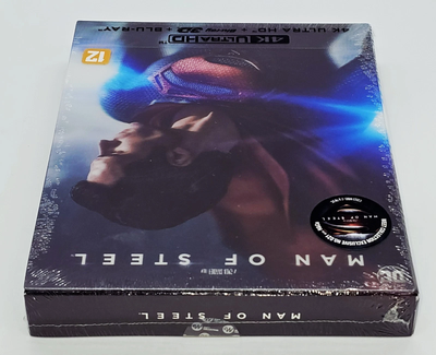 MAN OF STEEL [4K UHD + 3D + 2D] Blu-ray STEELBOOK [WeET COLLECTION] B1