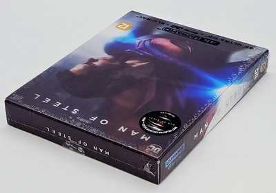 MAN OF STEEL [4K UHD + 3D + 2D] Blu-ray STEELBOOK [WeET COLLECTION] B1