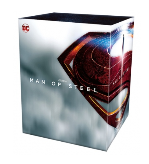 MAN OF STEEL [4KUHD +3D + 2D] BLU-RAY STEELBOOK 1-CLICK [WEET]