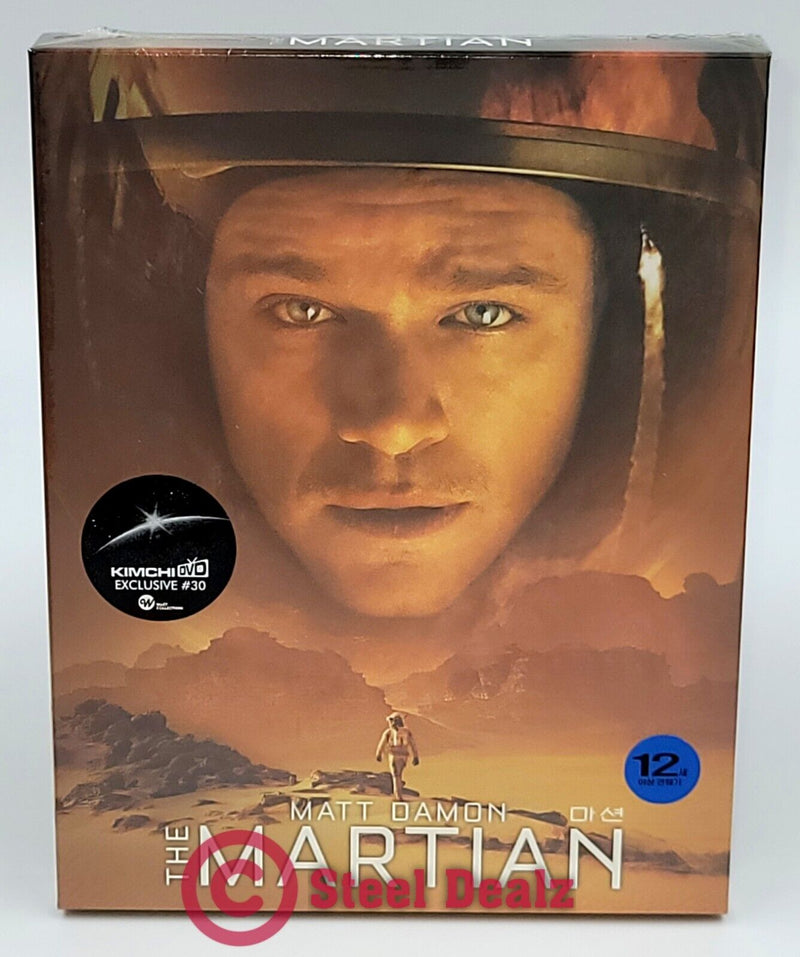 THE MARTIAN [2D +3D] Blu-ray STEELBOOK [KIMCHIDVD] FULLSLIP (LOW 