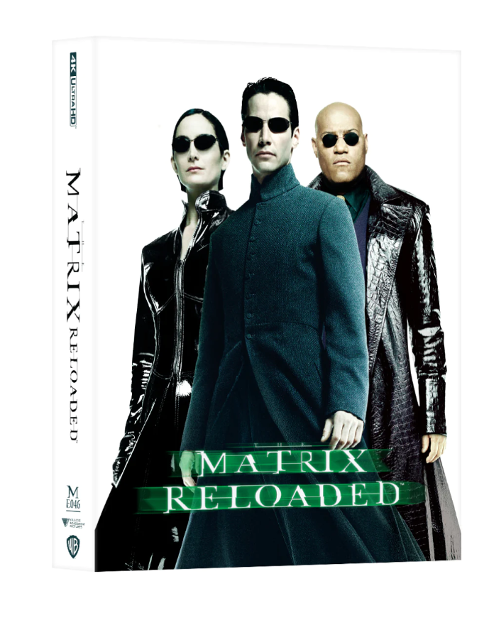 THE MATRIX RELOADED [4K UHD + 2D] Blu-ray STEELBOOK [MANTA LAB] FULLSLIP