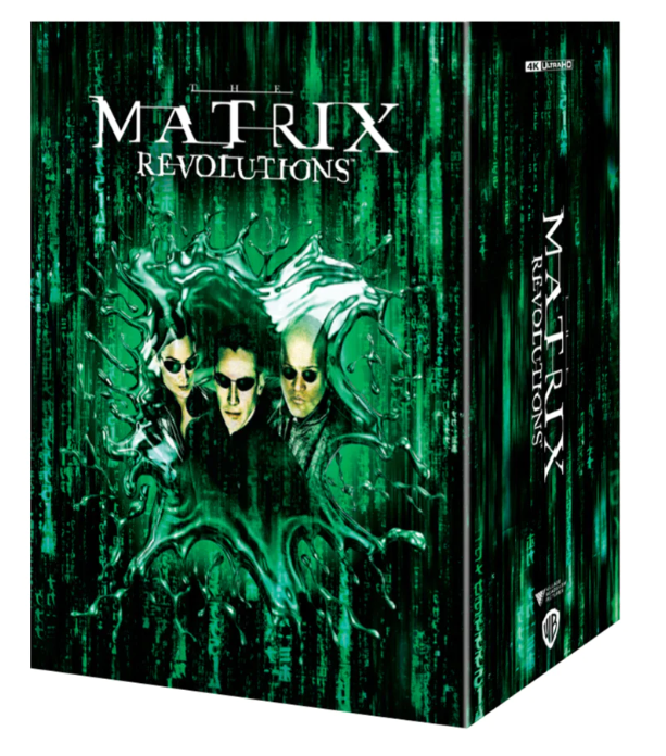 THE MATRIX REVOLUTIONS [4K UHD + 2D] Blu-ray STEELBOOK BOXSET [MANTA LAB]