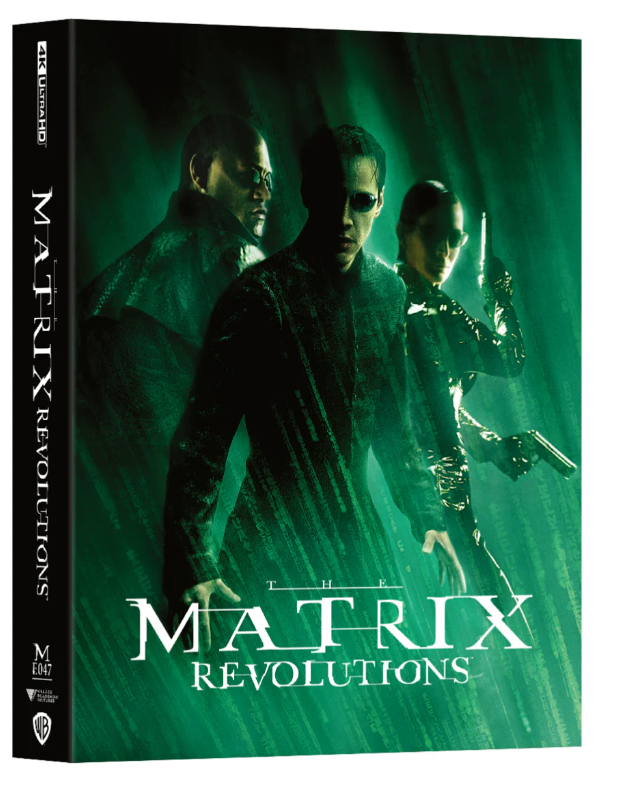 THE MATRIX REVOLUTIONS [4K UHD + 2D] Blu-ray STEELBOOK [MANTA LAB] DOUBLE LENTI