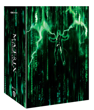 THE MATRIX REVOLUTIONS [4K UHD + 2D] Blu-ray STEELBOOK BOXSET [MANTA LAB]