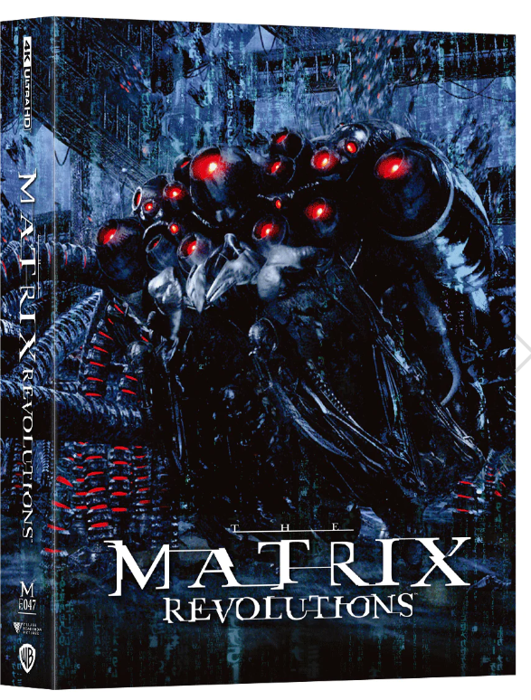 THE MATRIX REVOLUTIONS [4K UHD + 2D] Blu-ray STEELBOOK [MANTA LAB] FULLSLIP