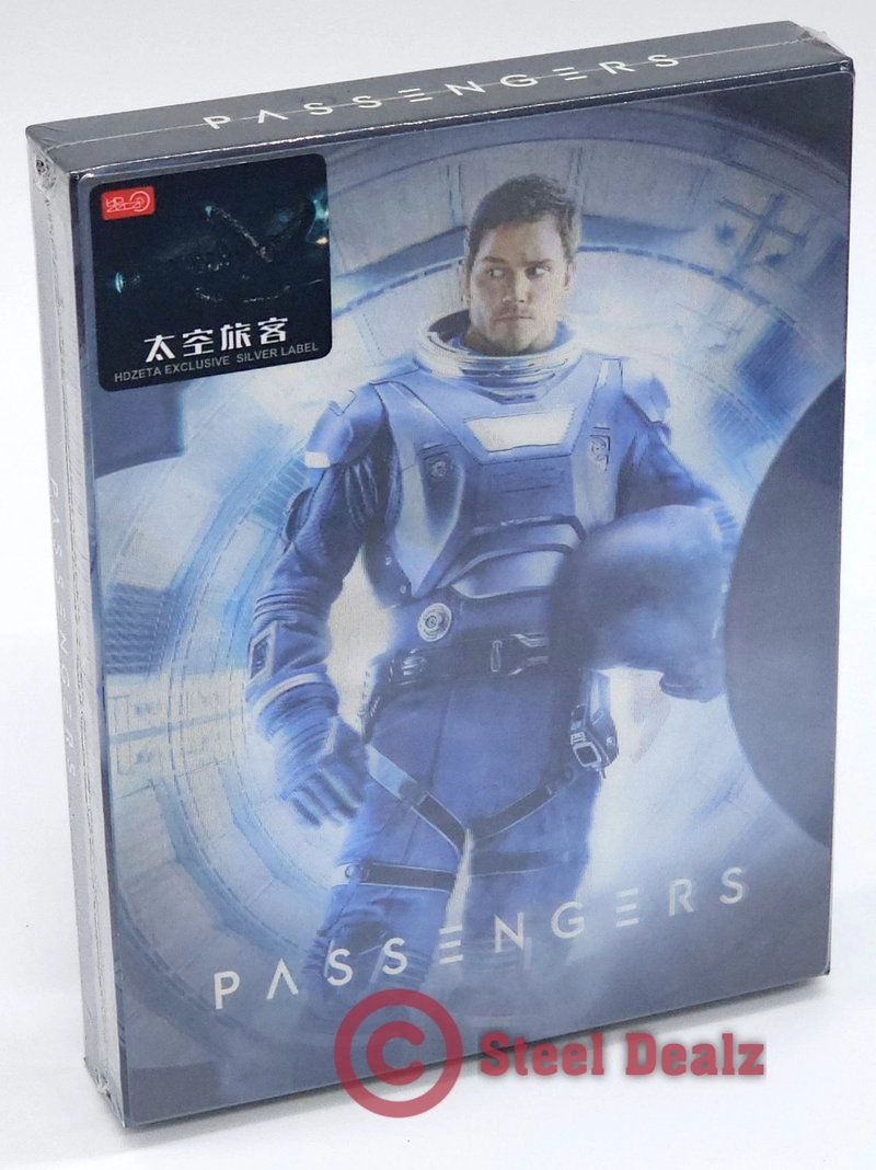 PASSENGERS [2D + 3D] Blu-ray STEELBOOK [HDZETA] 