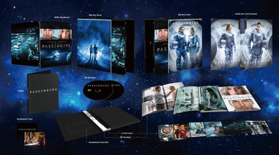 PASSENGERS [2D + 3D] Blu-ray STEELBOOK [HDZETA] #002/400