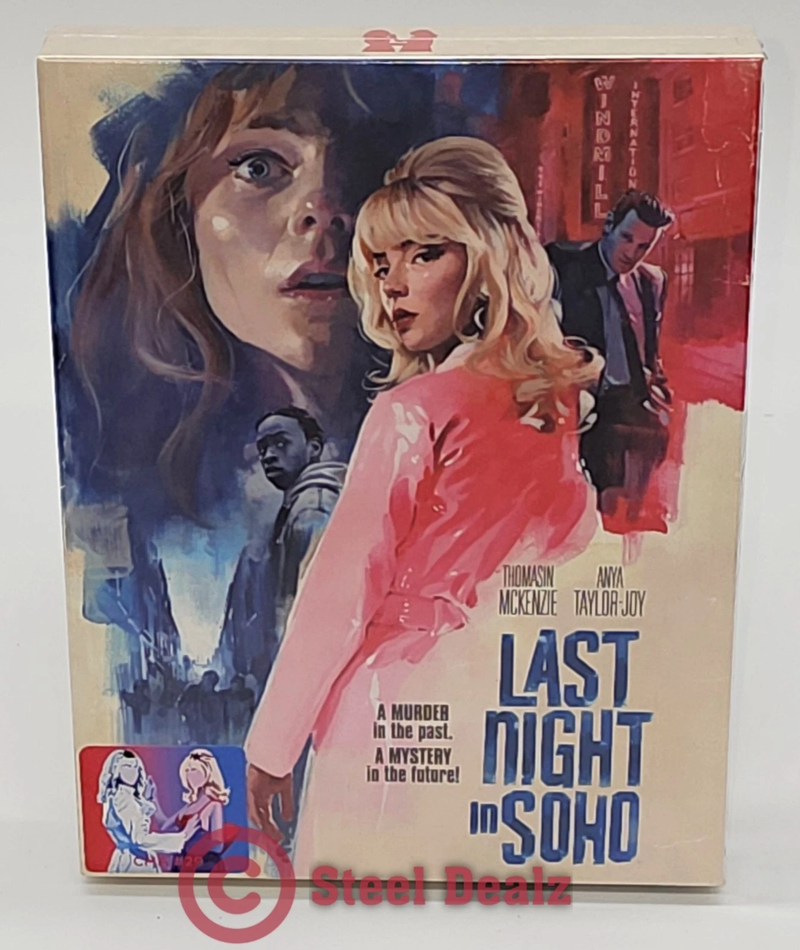 LAST NIGHT IN SOHO [4K UHD +2D] Blu-ray STEELBOOK [CINEMUSEUM] FULLSLIP