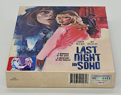 LAST NIGHT IN SOHO [4K UHD +2D] Blu-ray STEELBOOK [CINEMUSEUM] FULLSLIP