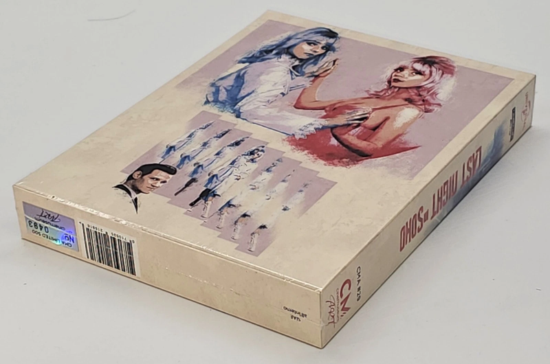 LAST NIGHT IN SOHO [4K UHD +2D] Blu-ray STEELBOOK [CINEMUSEUM] FULLSLIP