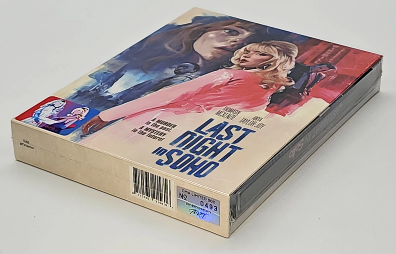 LAST NIGHT IN SOHO [4K UHD +2D] Blu-ray STEELBOOK [CINEMUSEUM] FULLSLIP