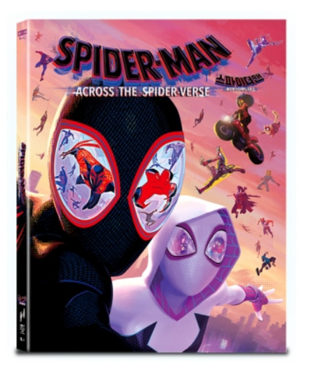 SPIDER-MAN ACROSS THE SPIDER-VERSE [4K UHD + 2D] Blu-ray STEELBOOK [WEET ] FS A1