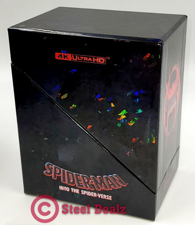 SPIDER-MAN INTO THE SPIDER-VERSE (EMPTY BOXSET) *NO STEELBOOKS / DISCS* [WeEt]