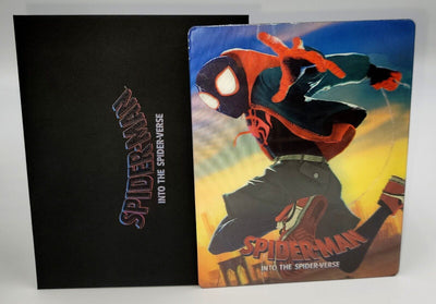 SPIDER-MAN INTO THE SPIDER-VERSE (EMPTY BOXSET) *NO STEELBOOKS / DISCS* [WeEt]