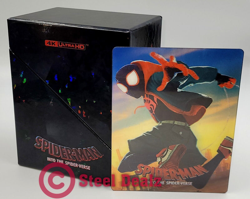 SPIDER-MAN INTO THE SPIDER-VERSE (EMPTY BOXSET) *NO STEELBOOKS / DISCS* [WeEt]