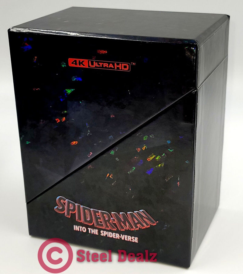 SPIDER-MAN INTO THE SPIDER-VERSE (EMPTY BOXSET) *NO STEELBOOKS / DISCS* [WeEt]