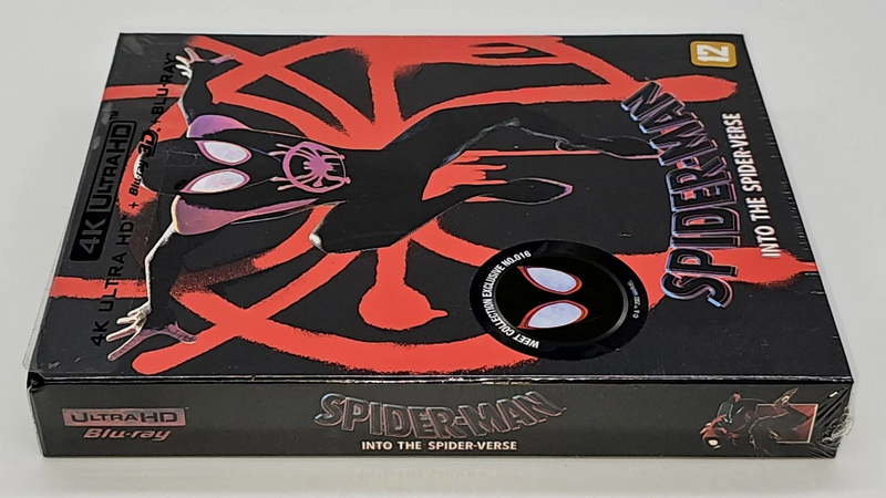 SPIDER-MAN INTO THE SPIDER-VERSE [4K+3D+2D] Blu-ray STEELBOOK [WeET] FSA1 * PLEASE READ