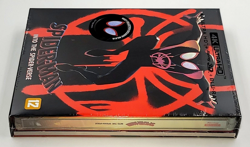 SPIDER-MAN INTO THE SPIDER-VERSE [4K+3D+2D] Blu-ray STEELBOOK [WeET] FSA1 * PLEASE READ