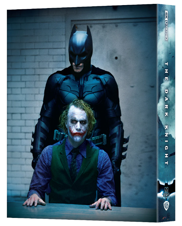 Newest The Dark Knight Double Lenti Steelbook (Blufans, 4K UHD+ Blu-ray) Sealed