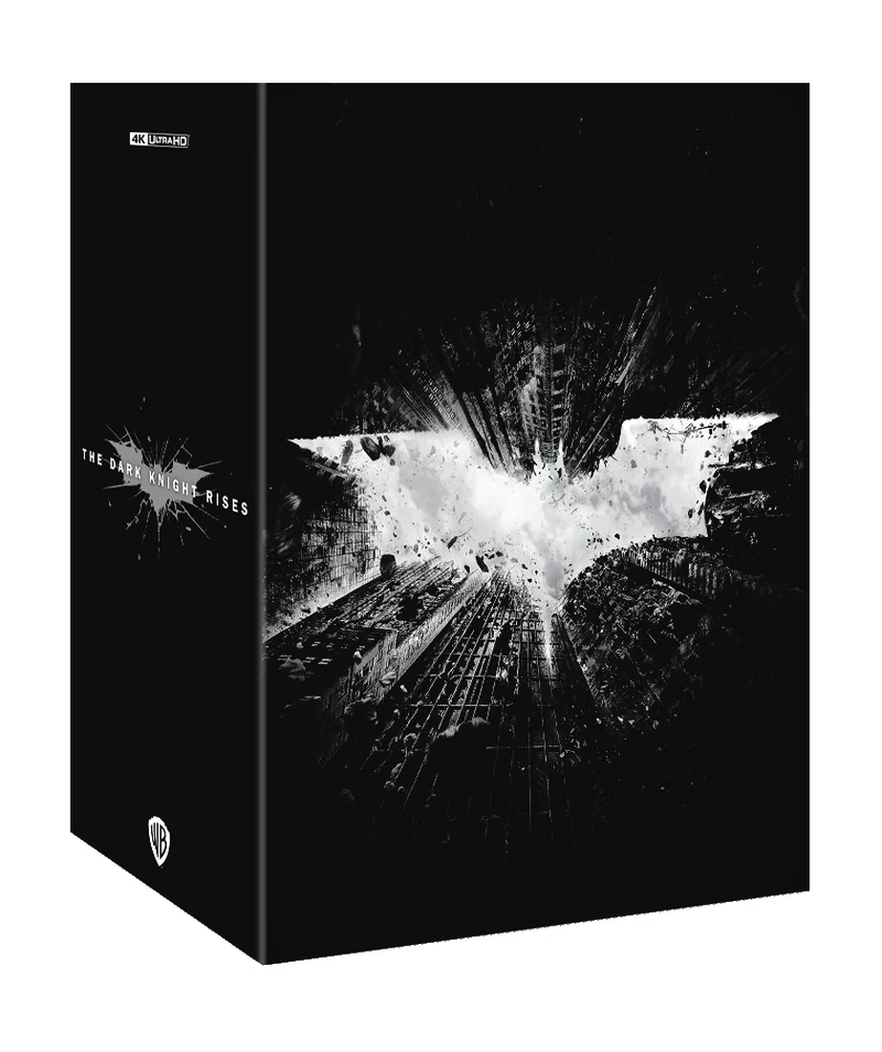 THE DARK KNIGHT RISES [4K UHD + 2D] Blu-ray STEELBOOK BOXSET [MANTA LAB]