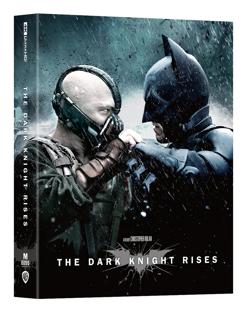 THE DARK KNIGHT RISES [4K UHD + 2D] Blu-Ray STEELBOOK [MANTA LAB] DBL LENTI A