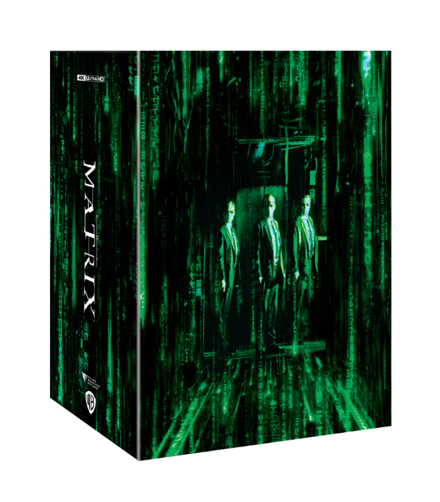 THE MATRIX [4K UHD + 2D] Blu-ray STEELBOOK BOXSET [MANTA LAB]