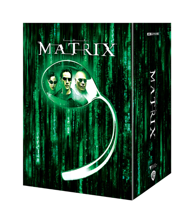 THE MATRIX [4K UHD + 2D] Blu-ray STEELBOOK BOXSET [MANTA LAB]