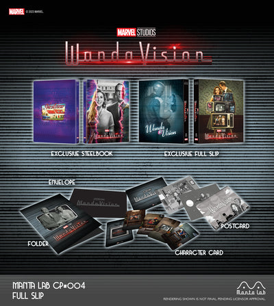 WANDA VISION DISCLESS STEELBOOK [MANTA LAB] FULLSLIP