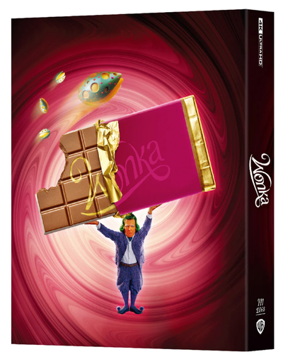 WONKA [4K UHD + 2D] Blu-Ray STEELBOOK [MANTA LAB] DOUBLE LENTICULAR A